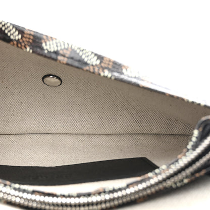 Goyard Goyardine Plumet Wallet Clutch Black 5 of 10