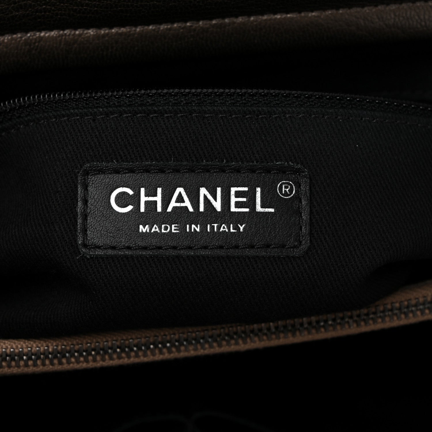 Chanel Metallic Goatskin Quilted Large City Rock Shopping Bag Silver 6 of 10