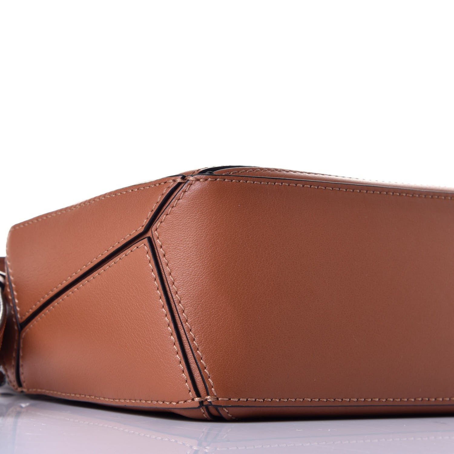 Loewe Calfskin Mini Puzzle Bag Tan 8 of 10