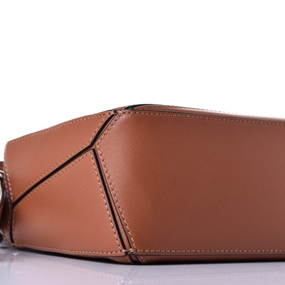 Loewe Calfskin Mini Puzzle Bag Tan 8 of 10