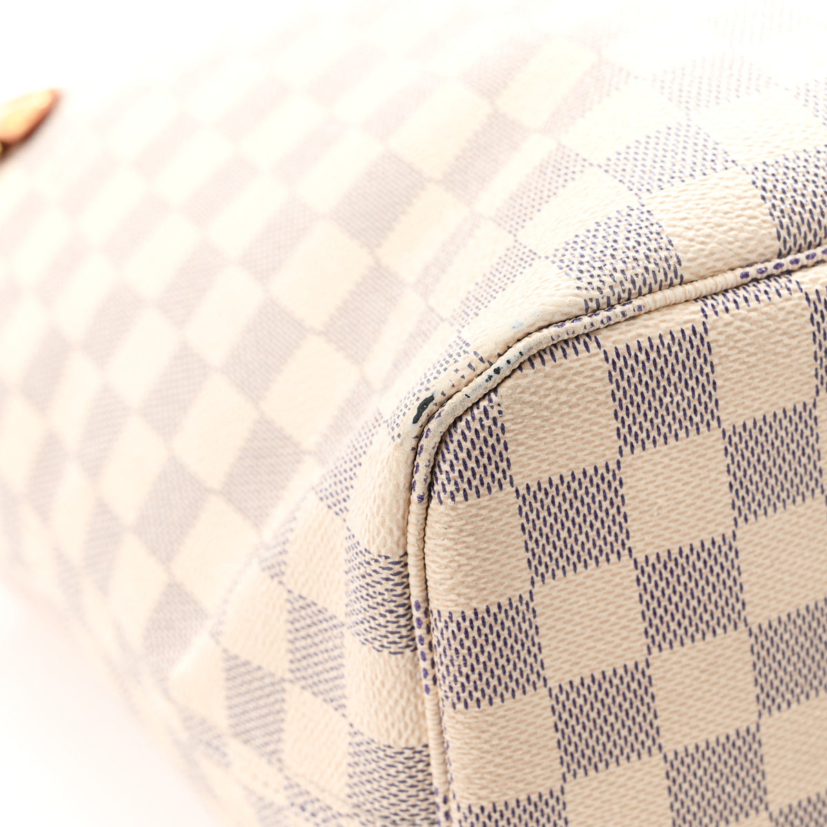 Damier Azur Neo Neverfull MM Rose Ballerine