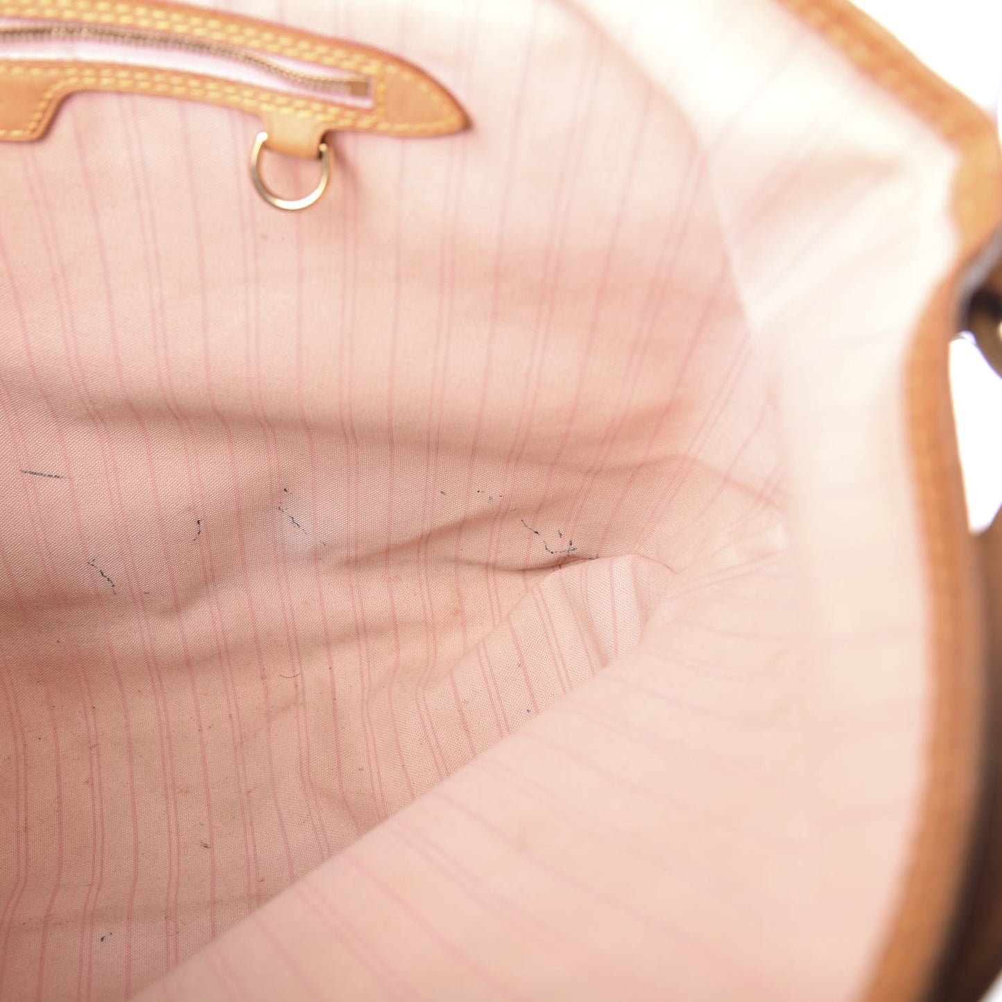 Damier Azur Delightful MM Rose Ballerine