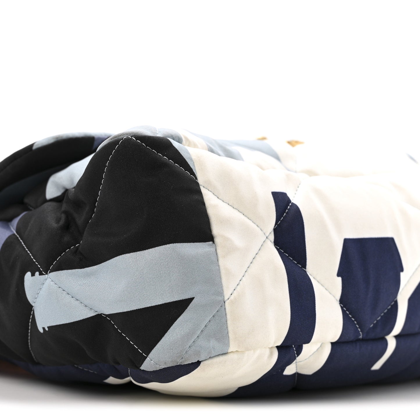 Silk Maxi Scarf Chanel 19 Flap Black Blue White