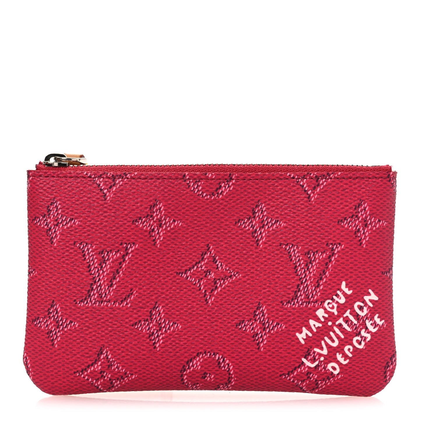 Monogram Heritage Key Pouch S Pondicherry Pink