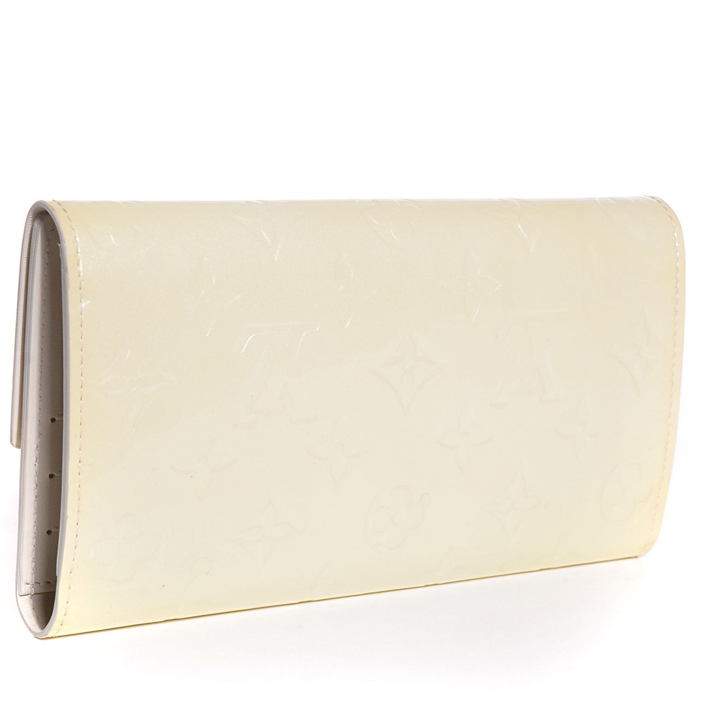 Vernis Porte Tresor International Wallet Perle