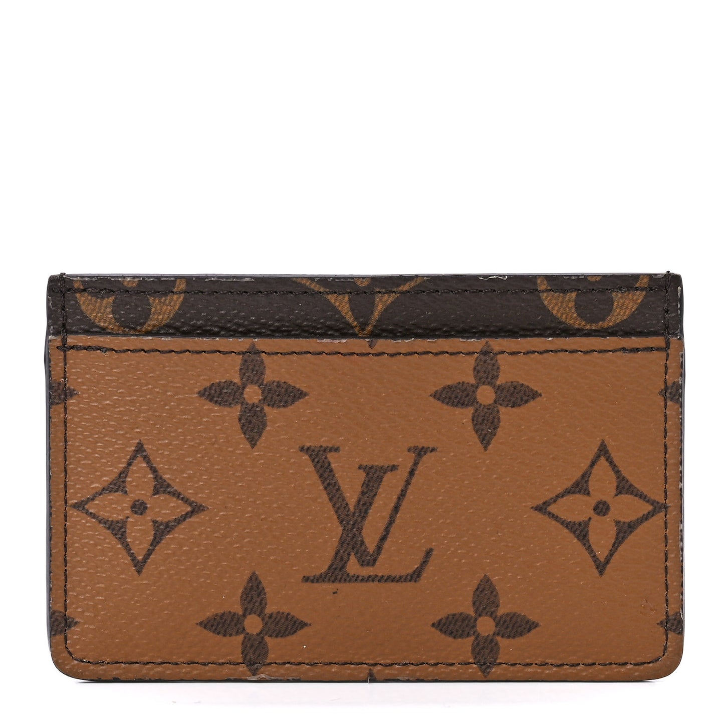 Reverse Monogram Card Holder