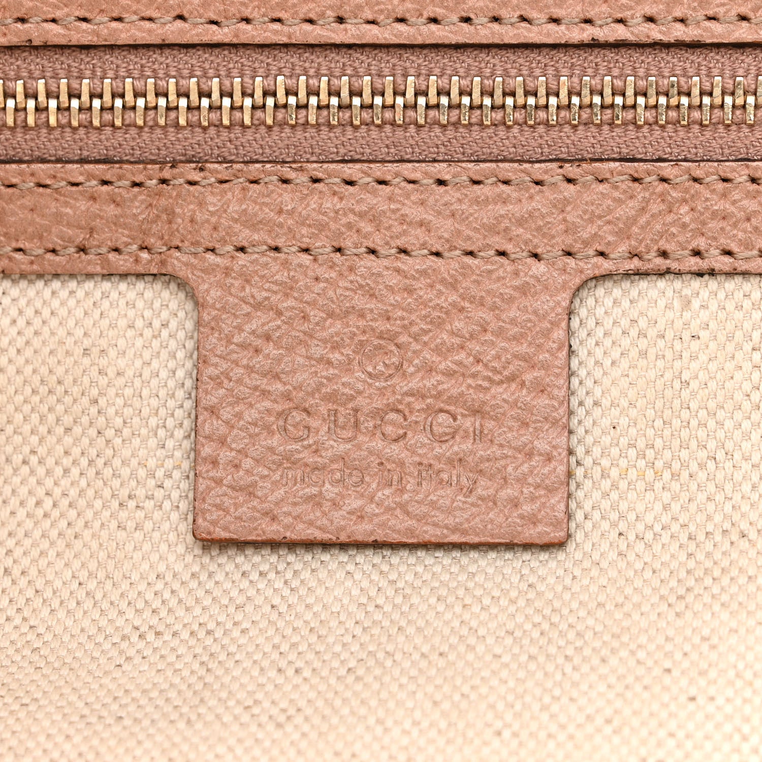Gucci Monogram Large Bree Foldover Tote Beige Soft Pink 6 of 12