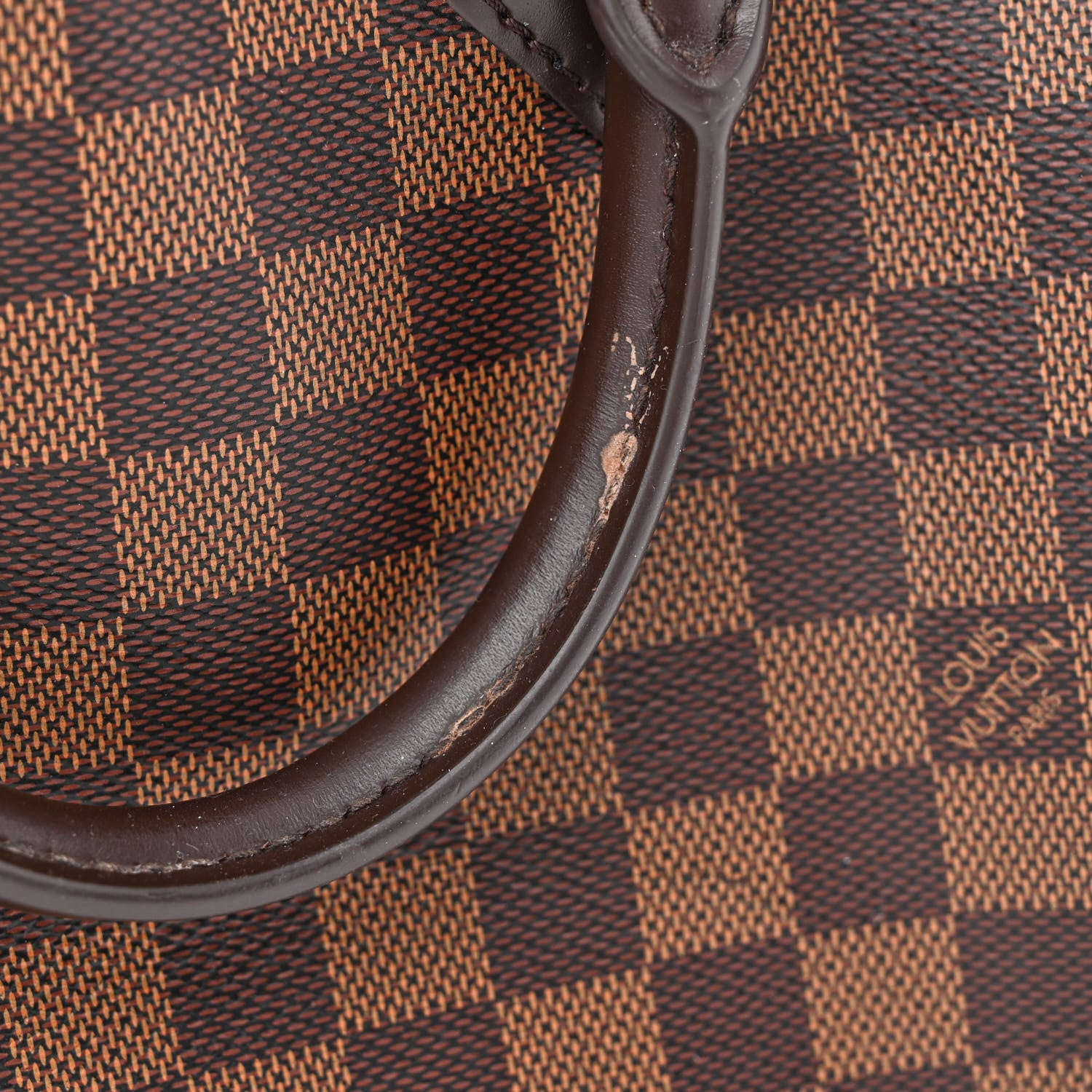 Louis Vuitton Damier Ebene Speedy Bandouliere 25 12 of 14
