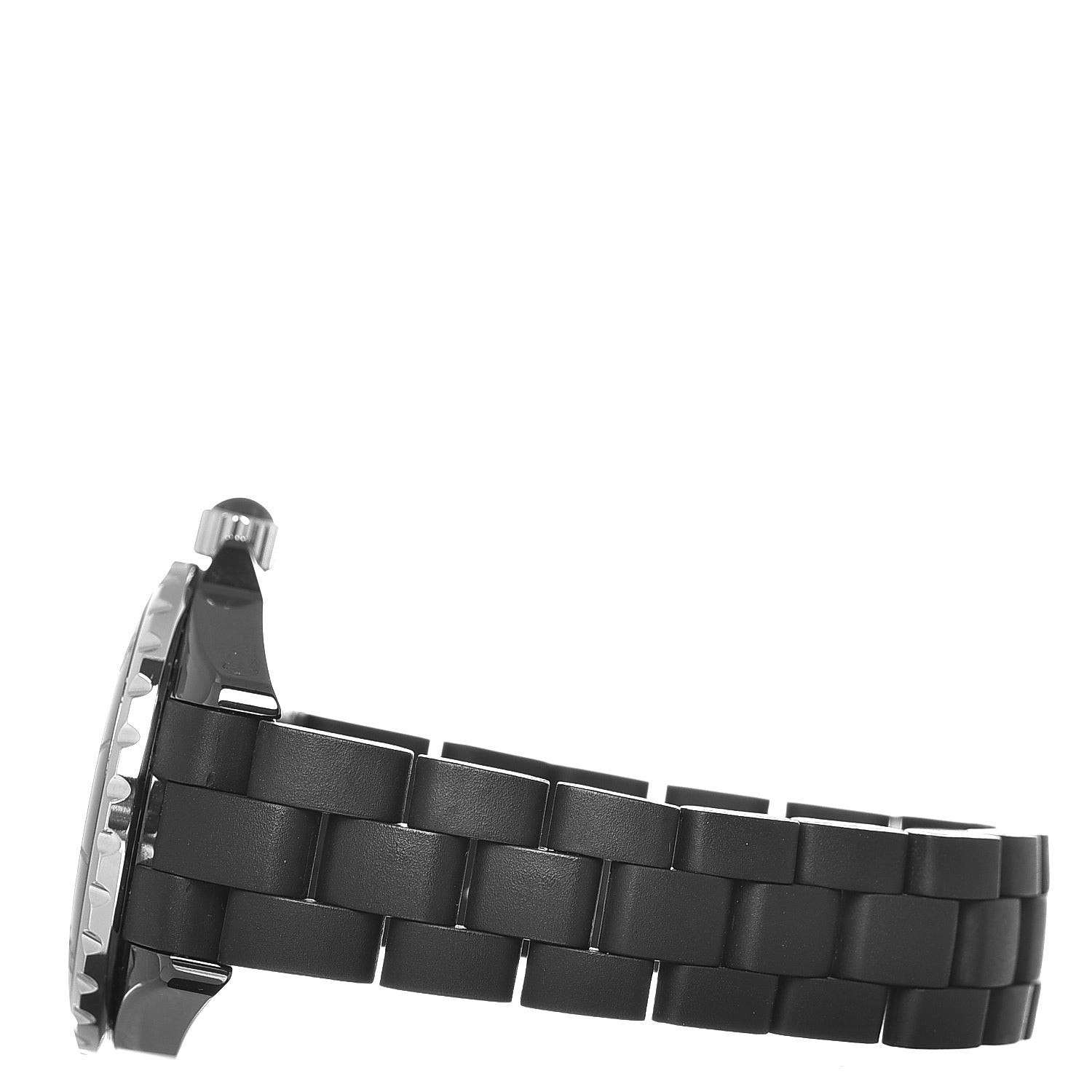 Chanel Stainless Steel Ceramic 33mm J12 Quartz Watch Black 3 of 6