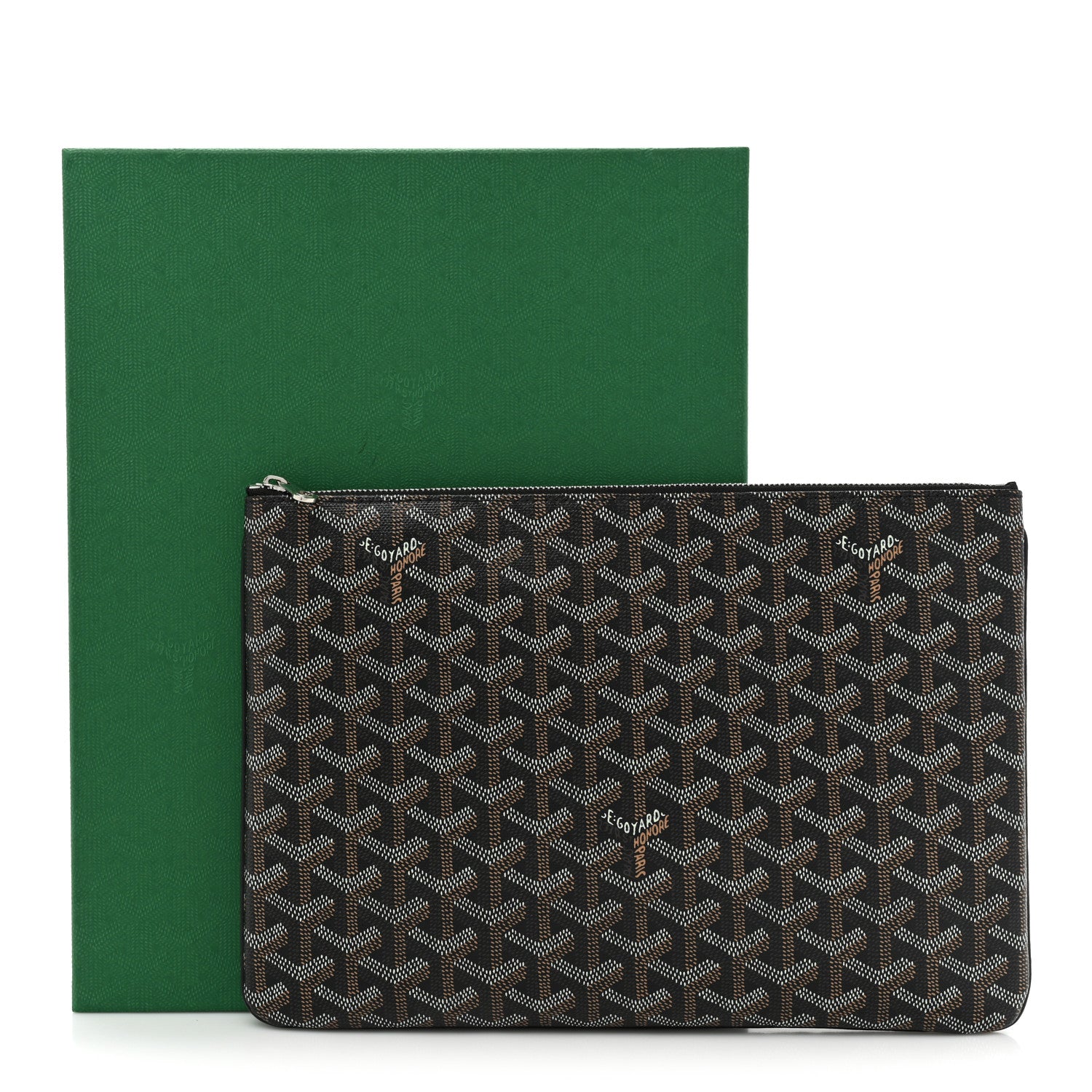 Goyard Goyardine Senat MM Pocket Black 9 of 9