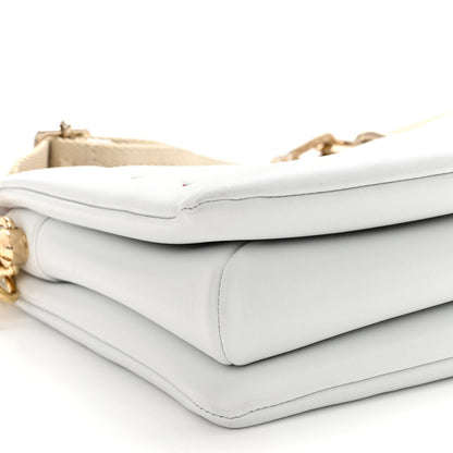 Louis Vuitton Lambskin Embossed Monogram LV Garden Coussin PM Cream 10 of 11