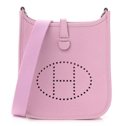 Hermes Taurillon Clemence Evelyne TPM Mauve Sylvestre 1 of 11