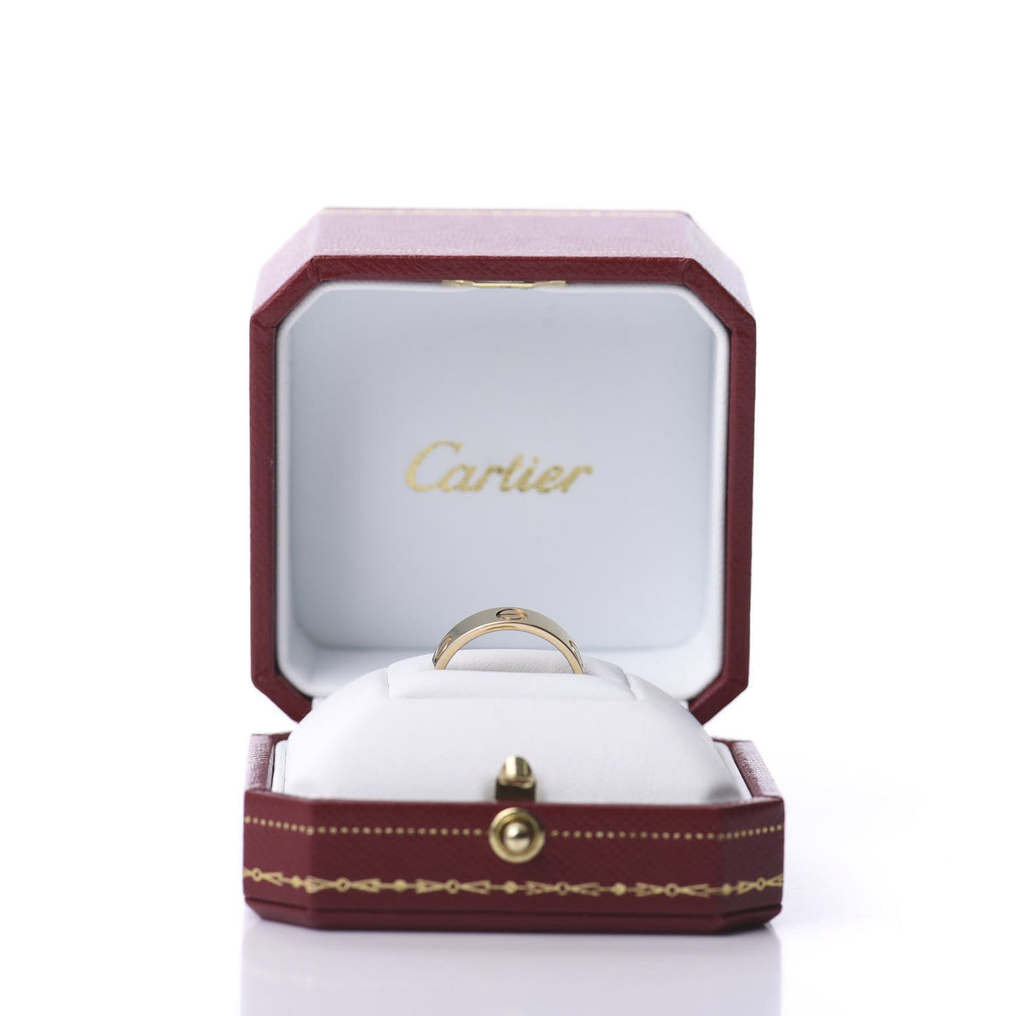 18K Yellow Gold 5.5mm LOVE Ring 54 6.75