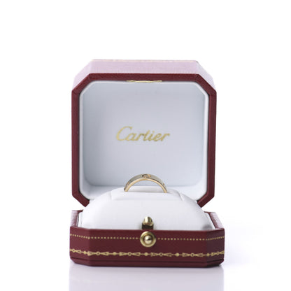 Cartier 18K Yellow Gold 5.5mm LOVE Ring 54 6.75 5 of 6