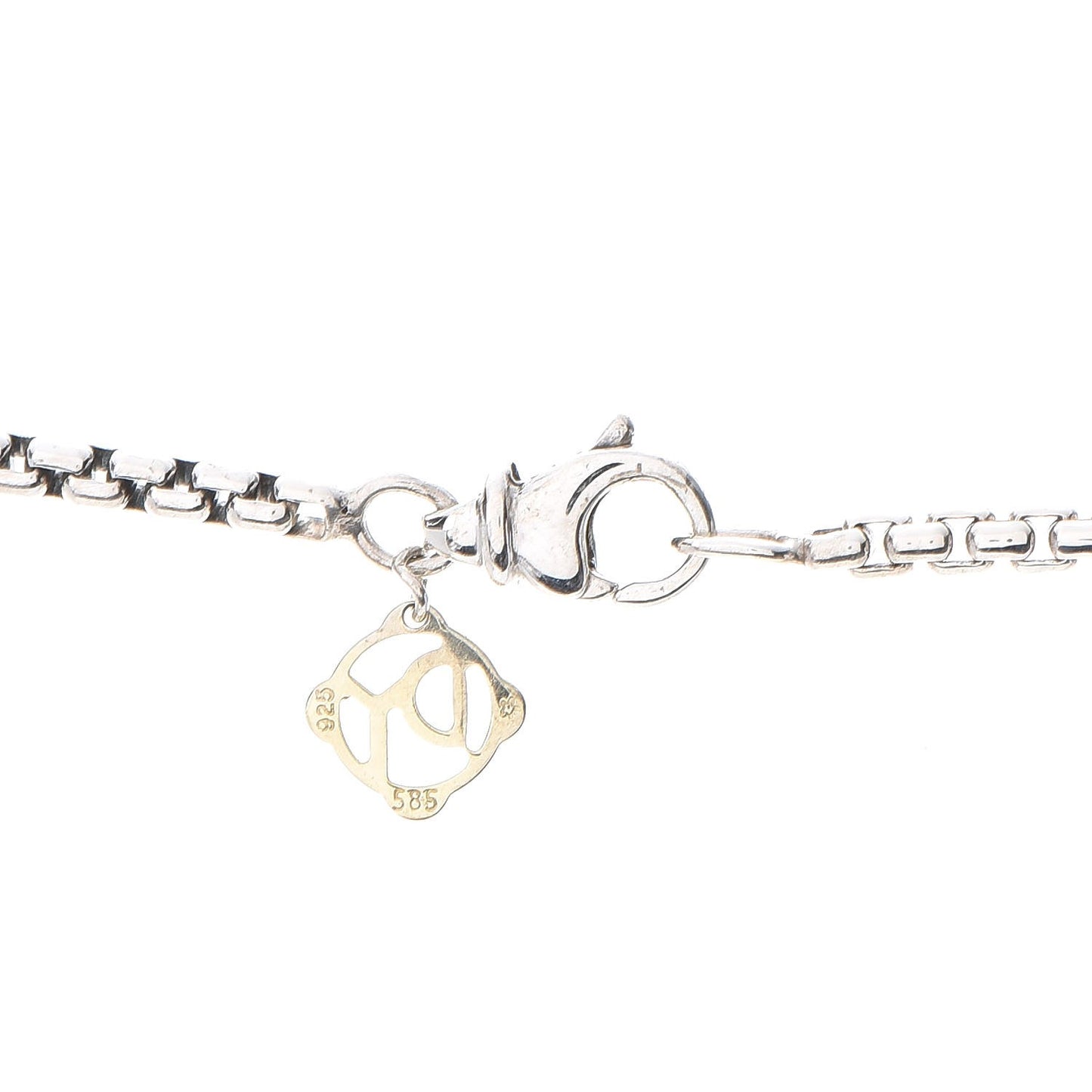 Sterling Silver Diamond 11mm Petite Albion Necklace