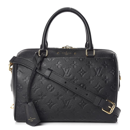 Louis Vuitton Empreinte Speedy Bandouliere 25 NM Black 1 of 9