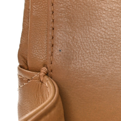 Chanel Lambskin Quilted Small Double Flap Beige 12 of 14