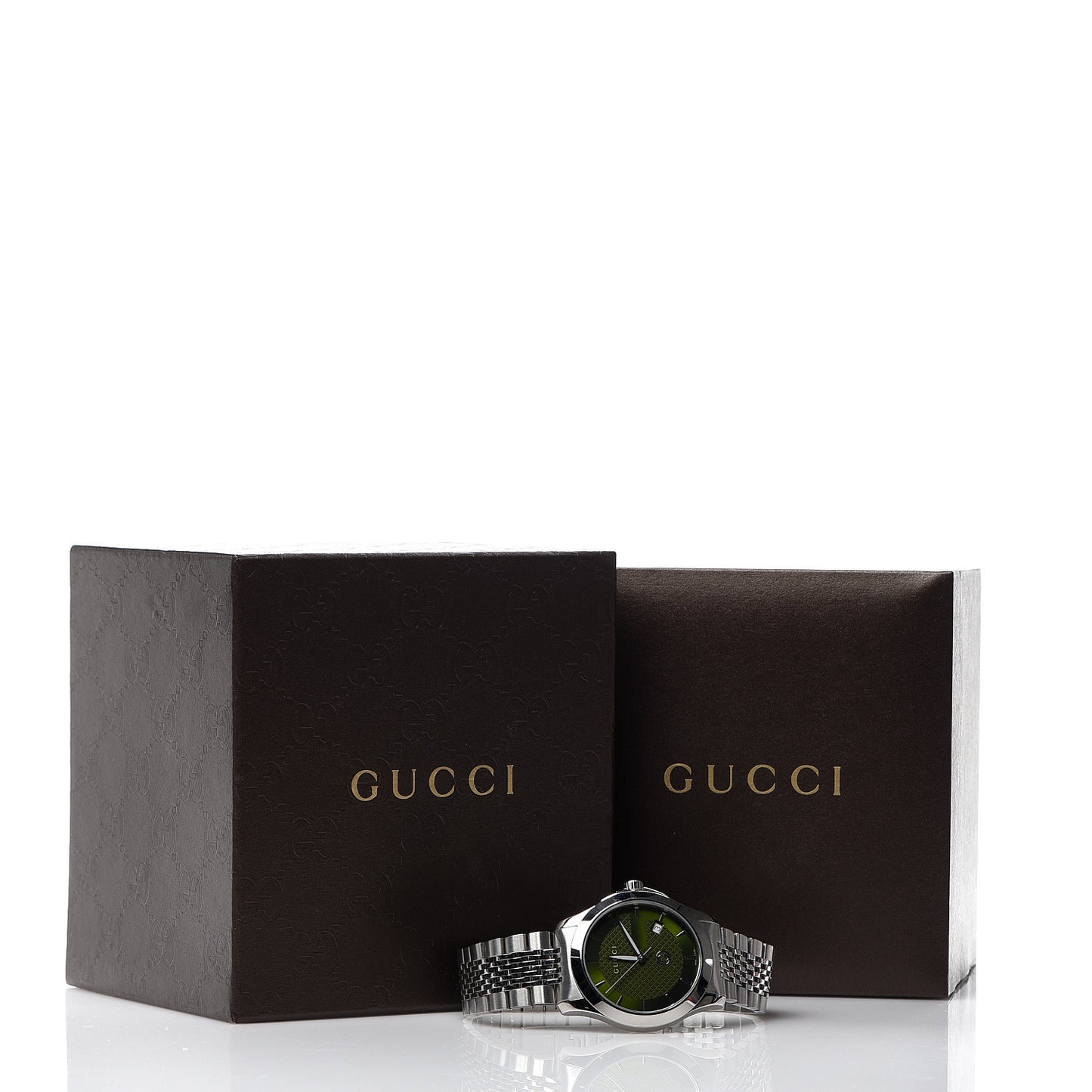 Stainless Steel 38mm G-Timeless Quartz Watch Green