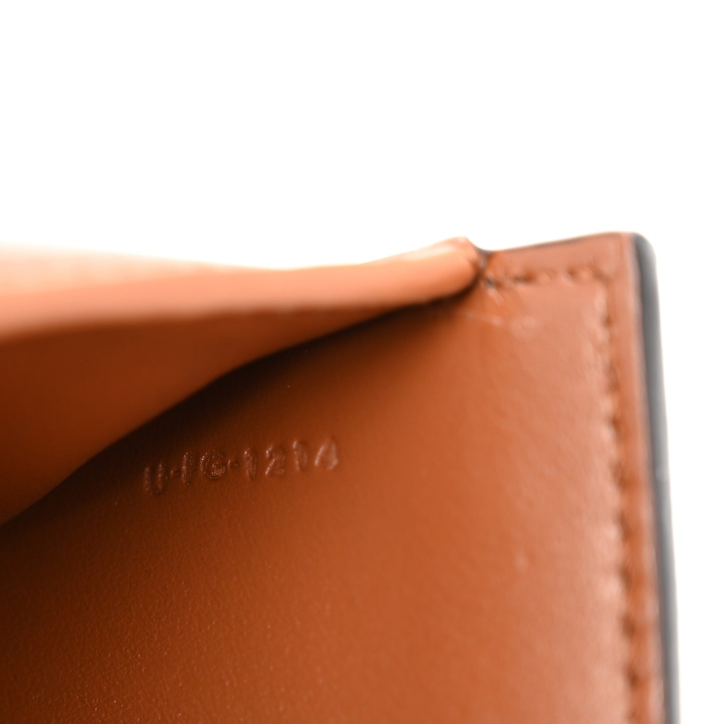 Canvas Leopard Small Triomphe Wallet Tan