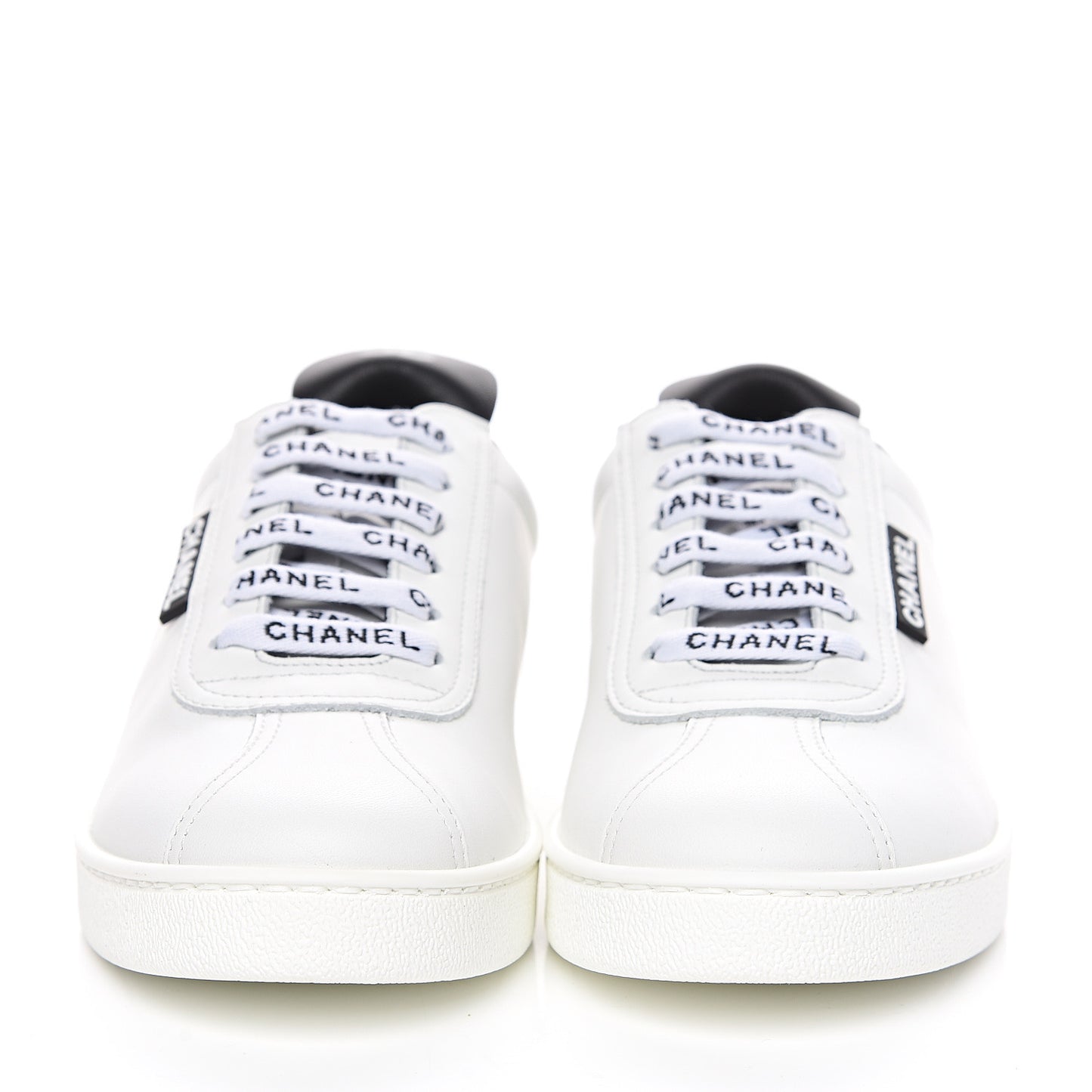 Calfskin CC Sneakers 35.5 White