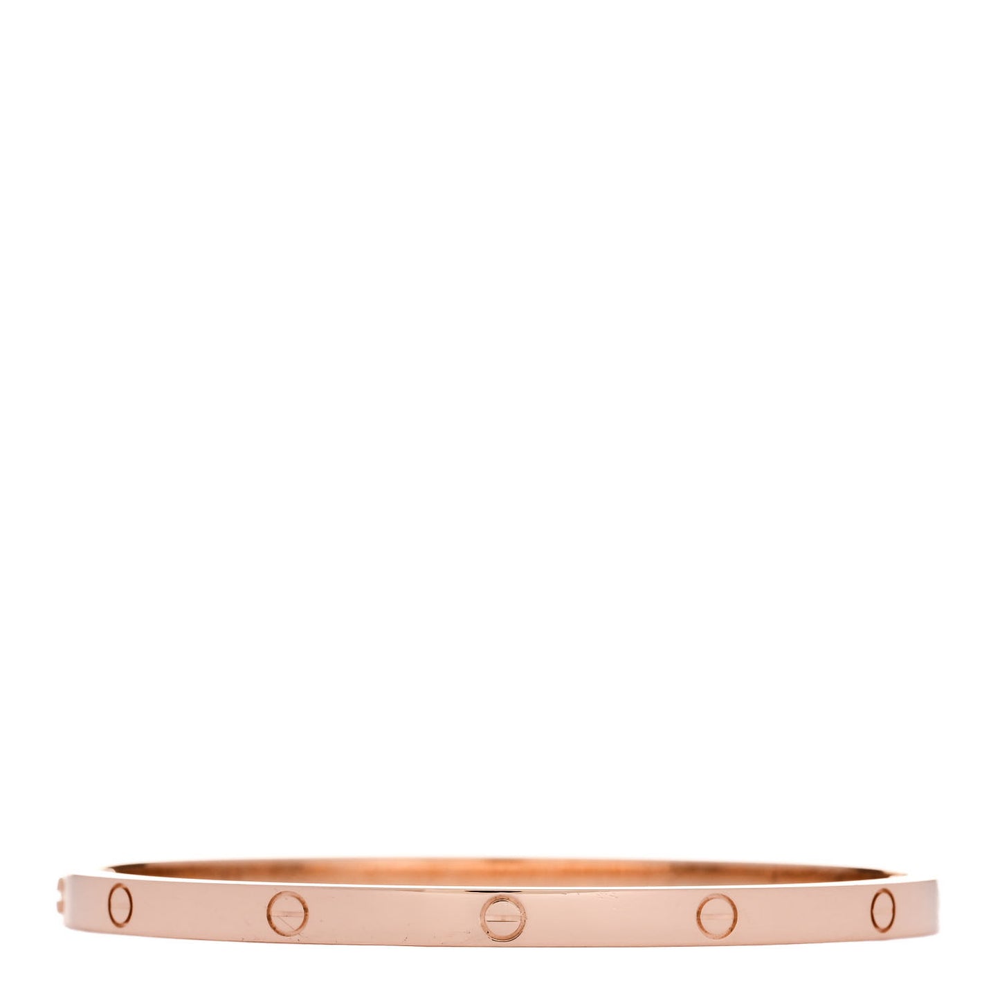 18K Pink Gold Small LOVE Bracelet 16