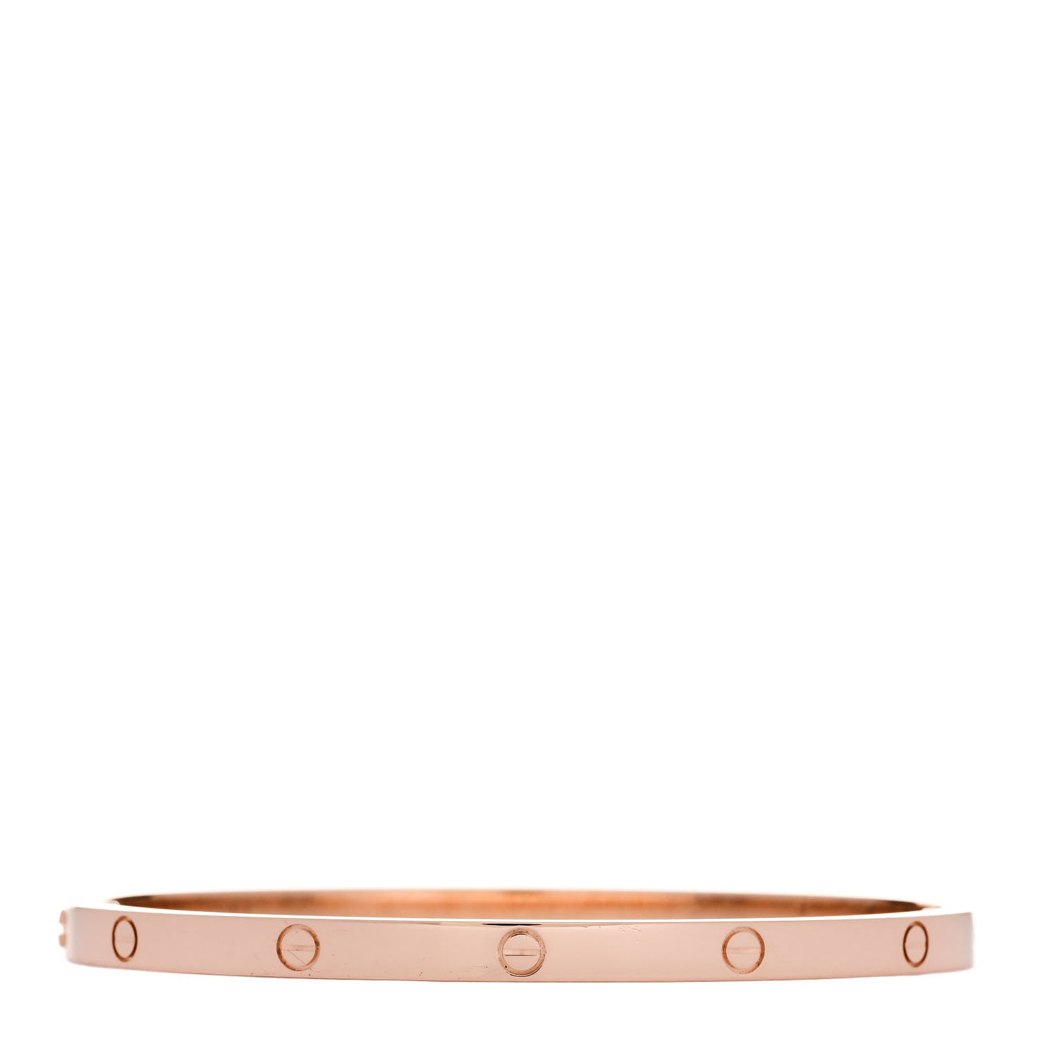 Cartier 18K Pink Gold Small LOVE Bracelet 16 2 of 8