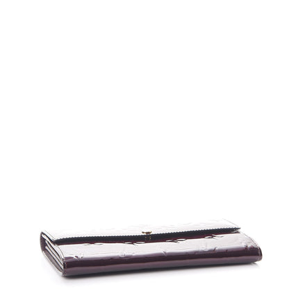 Louis Vuitton Vernis Sarah Wallet Amarante 4 of 9