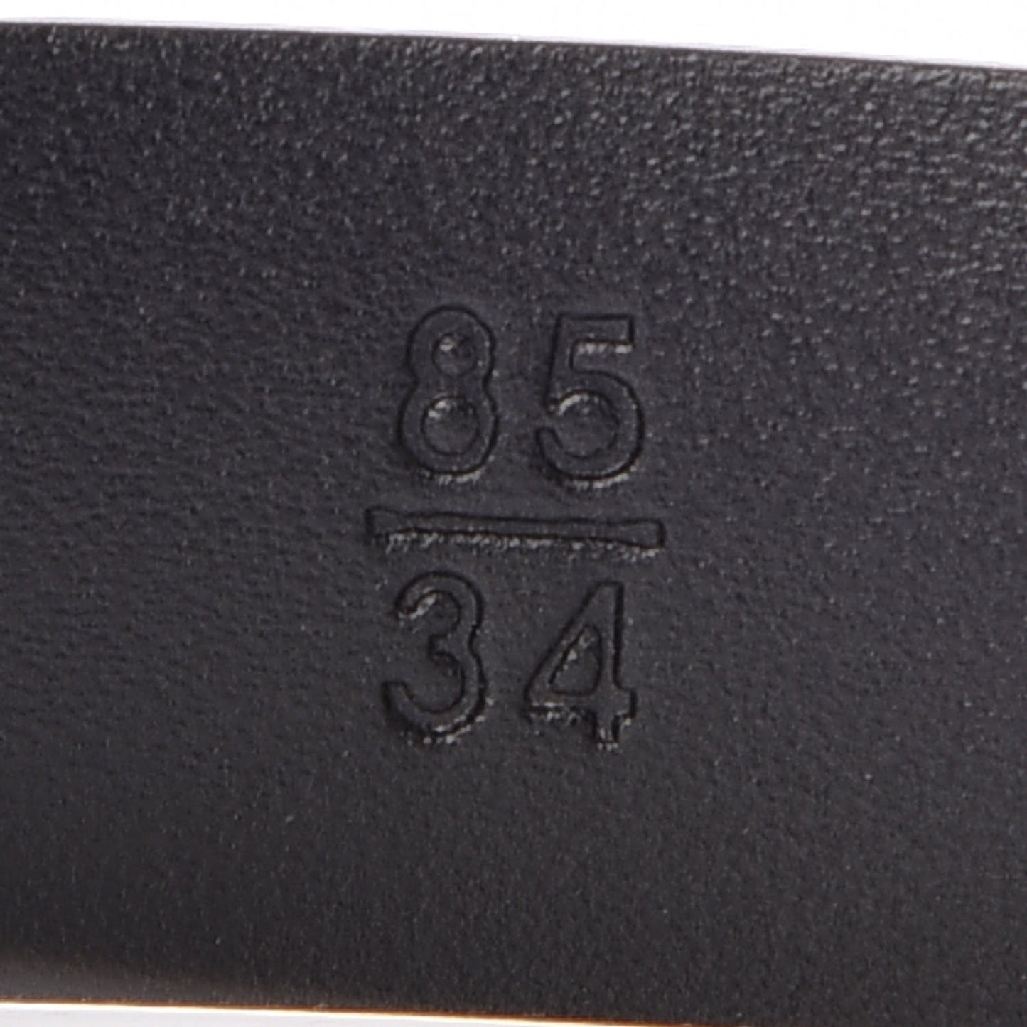 Patent CC Logo Skinny Belt 85 34 Black