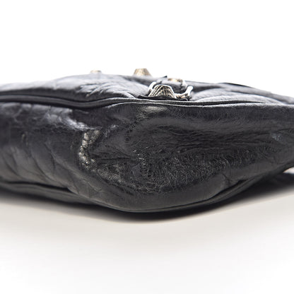 Balenciaga Agneau Giant 12 Silver Hardware Hip Black 12 of 13