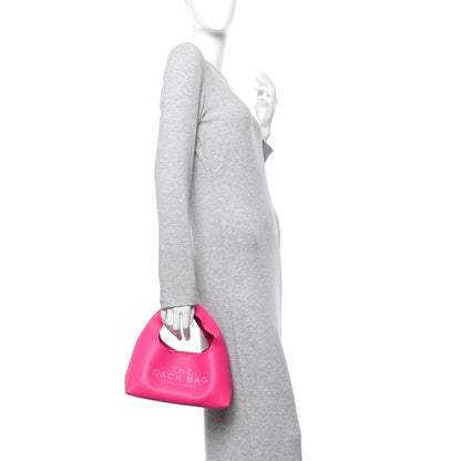 Marc Jacobs Grained Calfskin Mini The Sack Bag Hot Pink 3 of 10