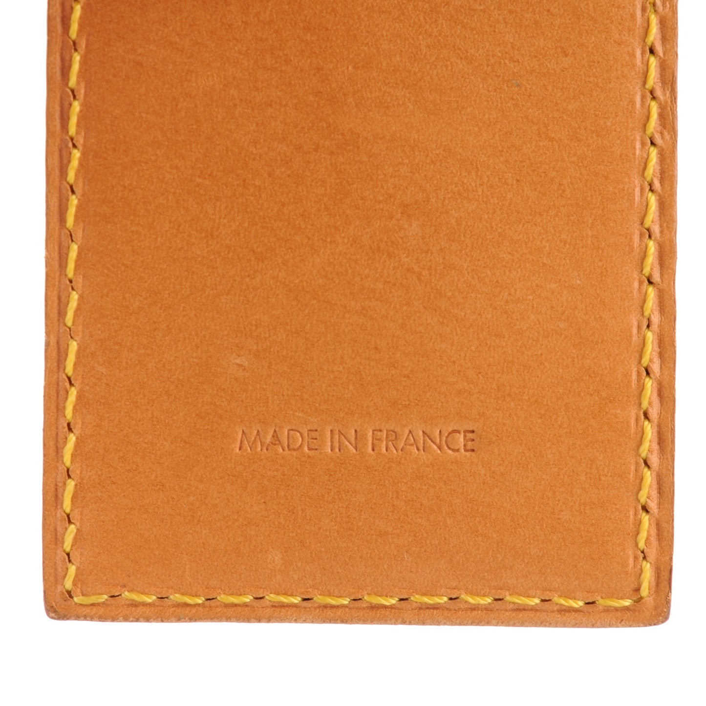 Vachetta Luggage Tag