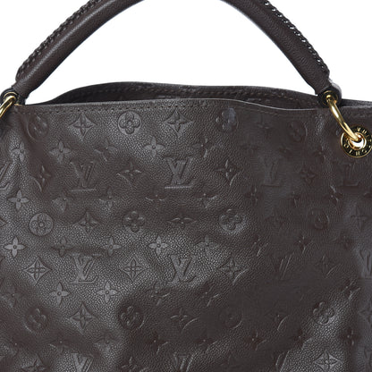 Louis Vuitton Empreinte Artsy MM Chocolate 7 of 9