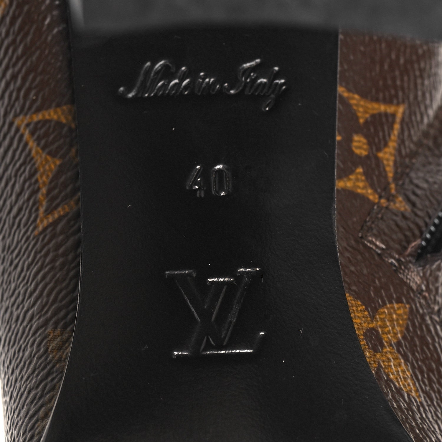Louis Vuitton Patent Calfskin Monogram Star Trail Ankle Boots 40 Black 7 of 8