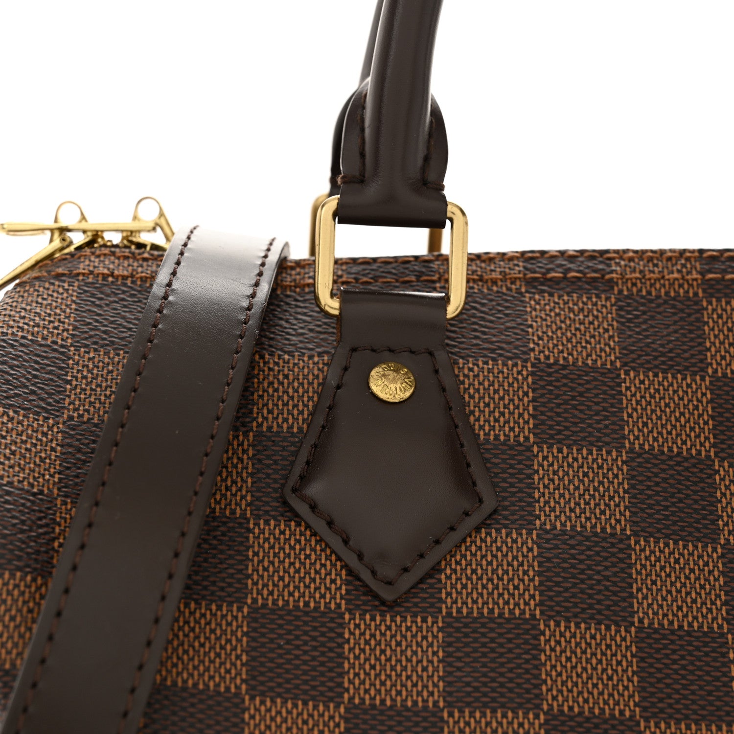 Louis Vuitton Damier Ebene Speedy Bandouliere 25 13 of 15