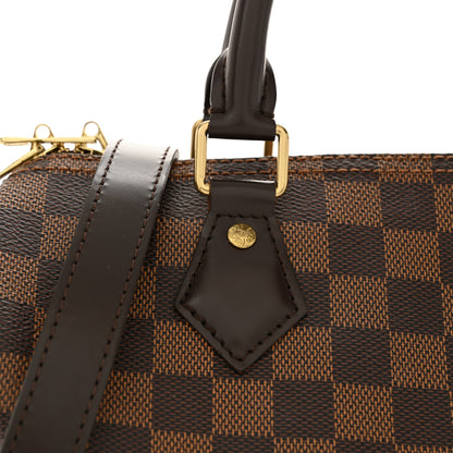 Louis Vuitton Damier Ebene Speedy Bandouliere 25 13 of 15