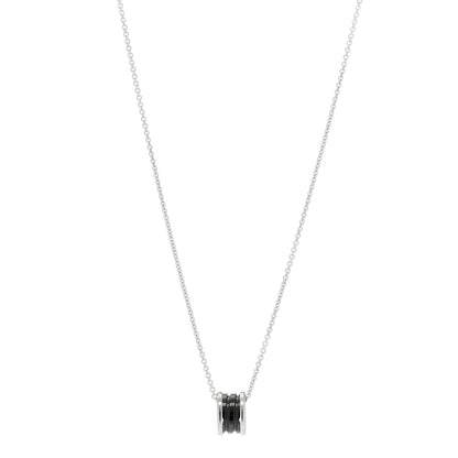 Bulgari Sterling Silver Ceramic Save The Children Pendant Necklace 1 of 3