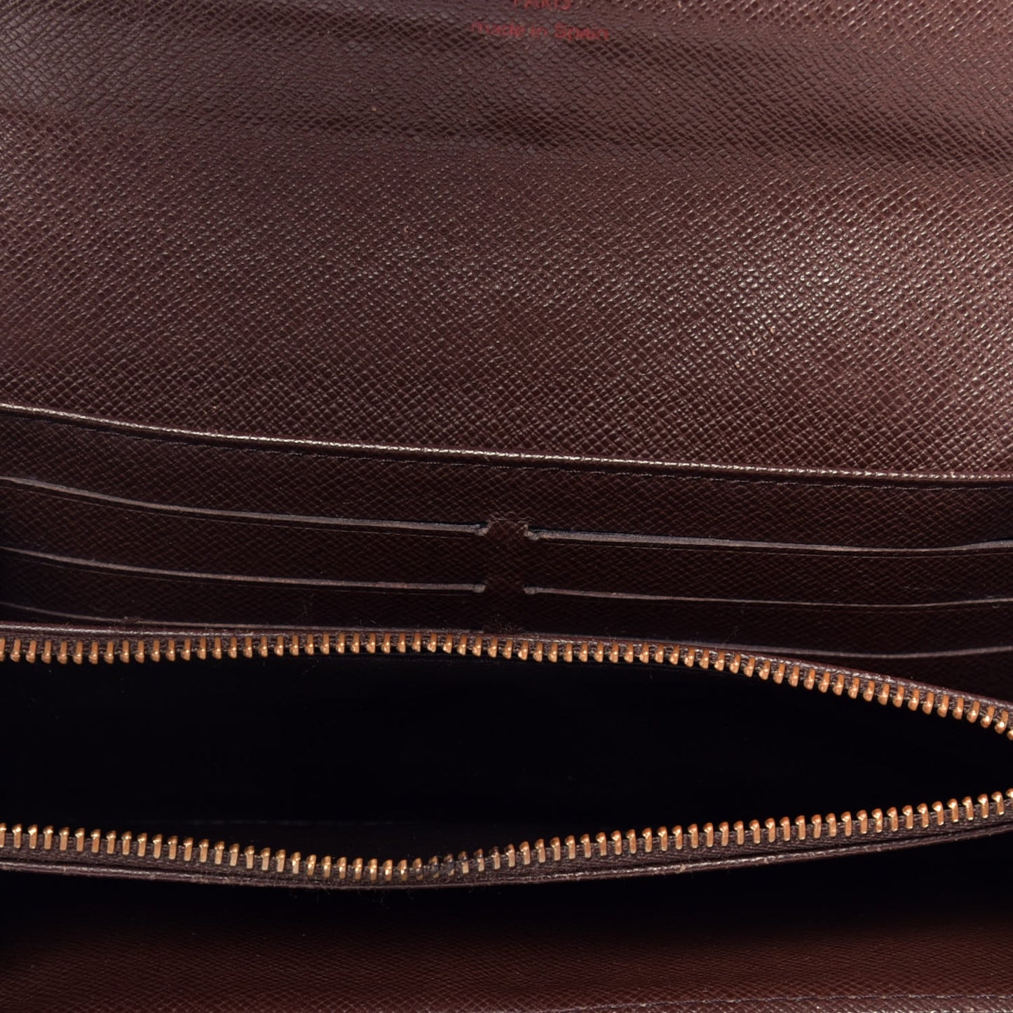 Damier Ebene Sarah Wallet