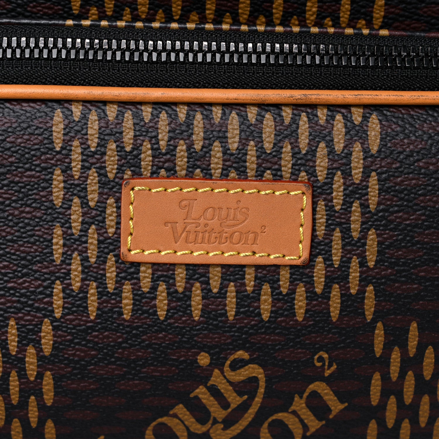 Louis Vuitton X NIGO Giant Damier Ebene Monogram Campus Backpack 12 of 12