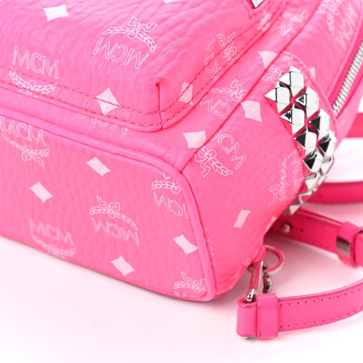 Visetos Side Stud X-Mini Stark Bebe Boo Backpack Neon Pink