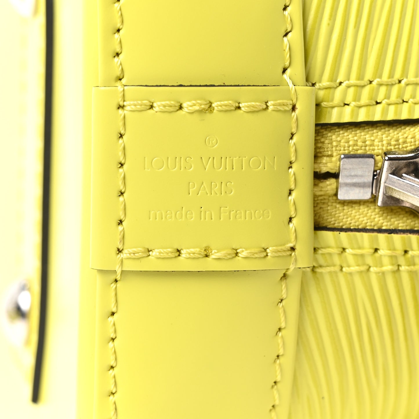 Epi Jacquard Alma BB Yellow Citron