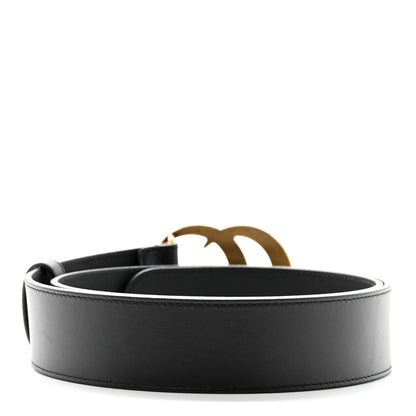 Gucci Calfskin Double G 40mm Belt 85 34 Black 2 of 7
