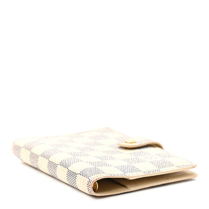 Louis Vuitton Damier Azur Small Ring Agenda Cover 4 of 12