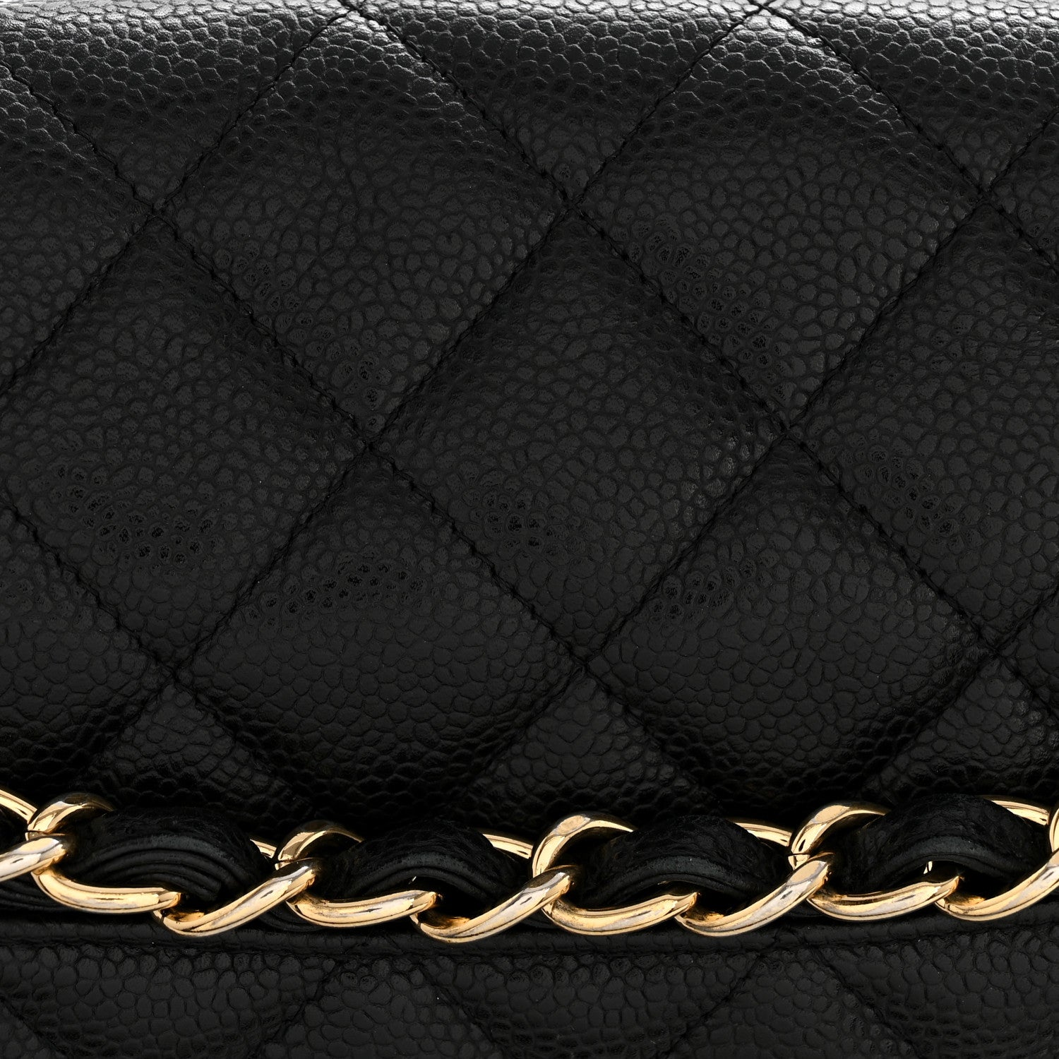 Chanel Caviar Maxi Single Flap Black 13 of 14