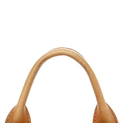 MCM Visetos Stud Mini Crown Stark Backpack Cognac 14 of 14
