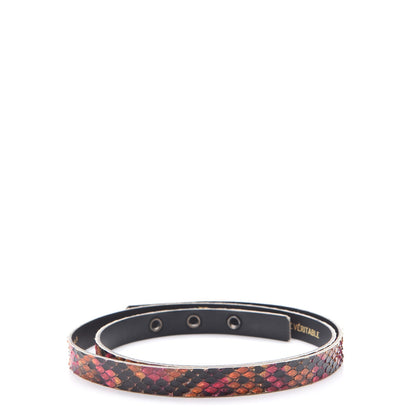 Chanel Python Belt 75 30 Multicolor 3 of 9