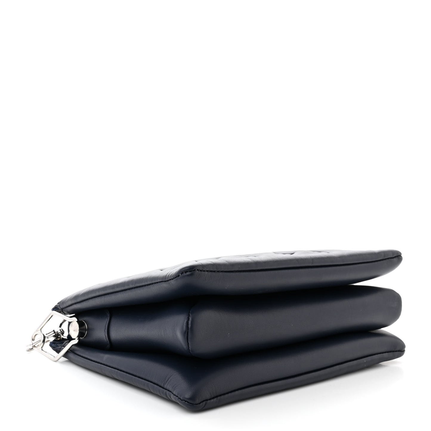 Lambskin Embossed Monogram Coussin PM Navy