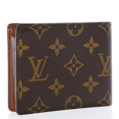 Louis Vuitton Monogram Mens Porte-Billets 3 Card Billfold Wallet 4 of 11