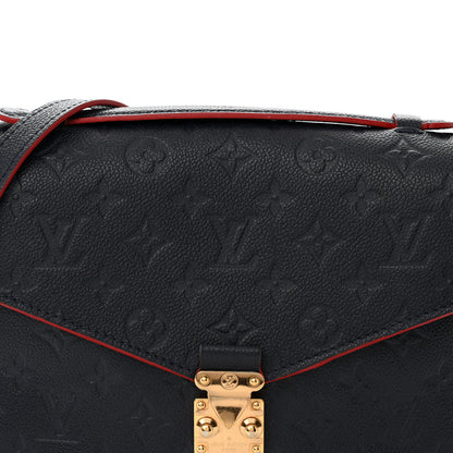 Louis Vuitton Empreinte Pochette Metis Marine Rouge 7 of 11