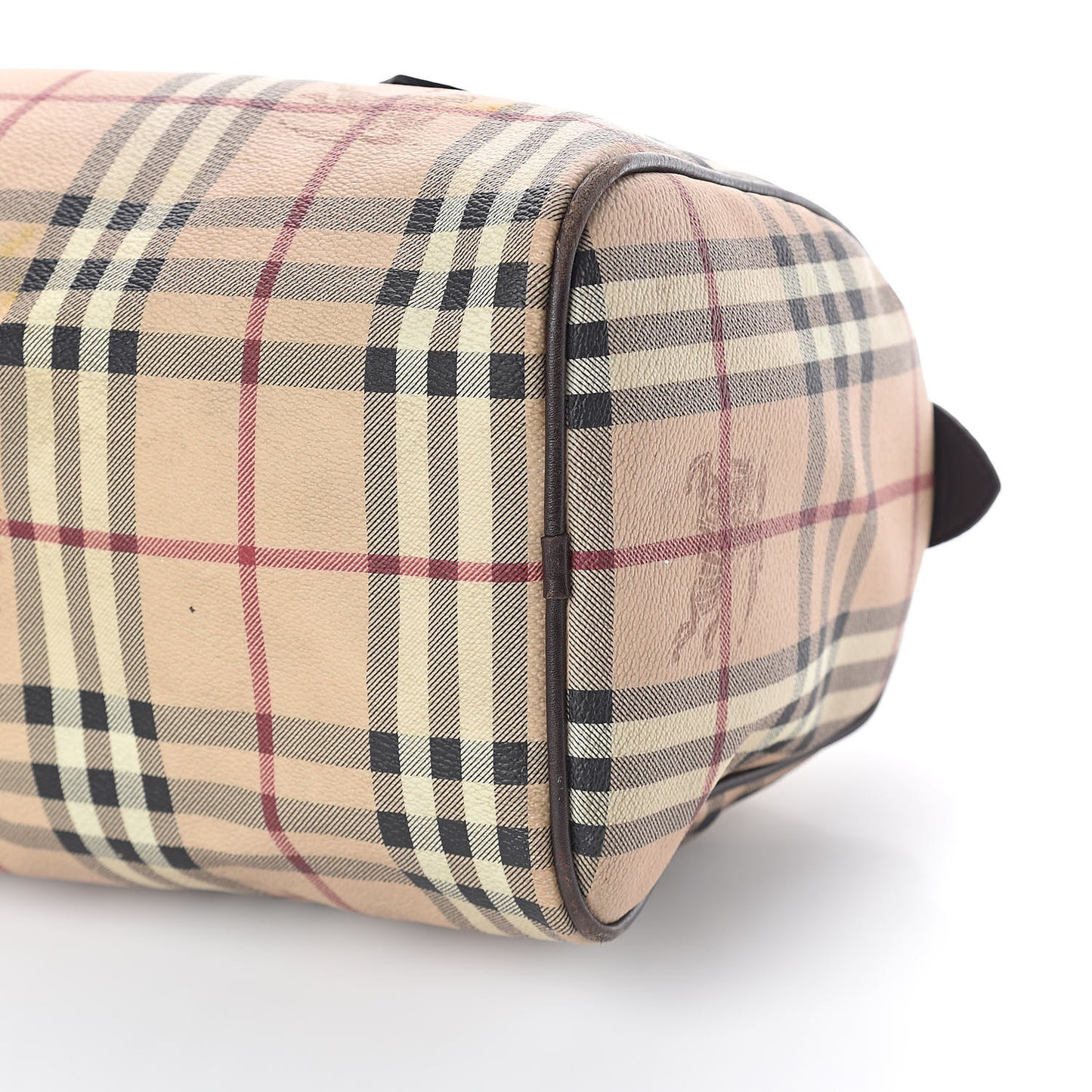 Haymarket Check Small Chester Bowling Bag Chocolate