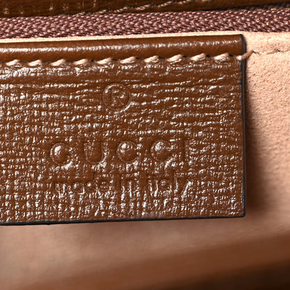 Gucci GG Supreme Monogram Horsebit 1955 Shoulder Bag Beige Brown Sugar 5 of 9